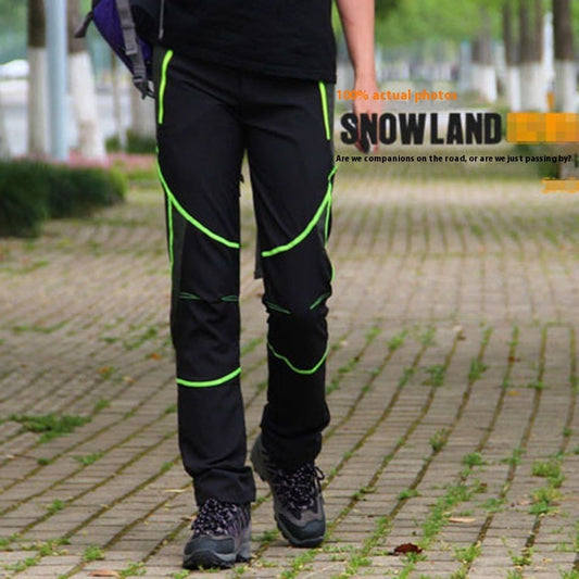 Outdoor Breathable Thin Sports Waterproof Slim Climbing Pants