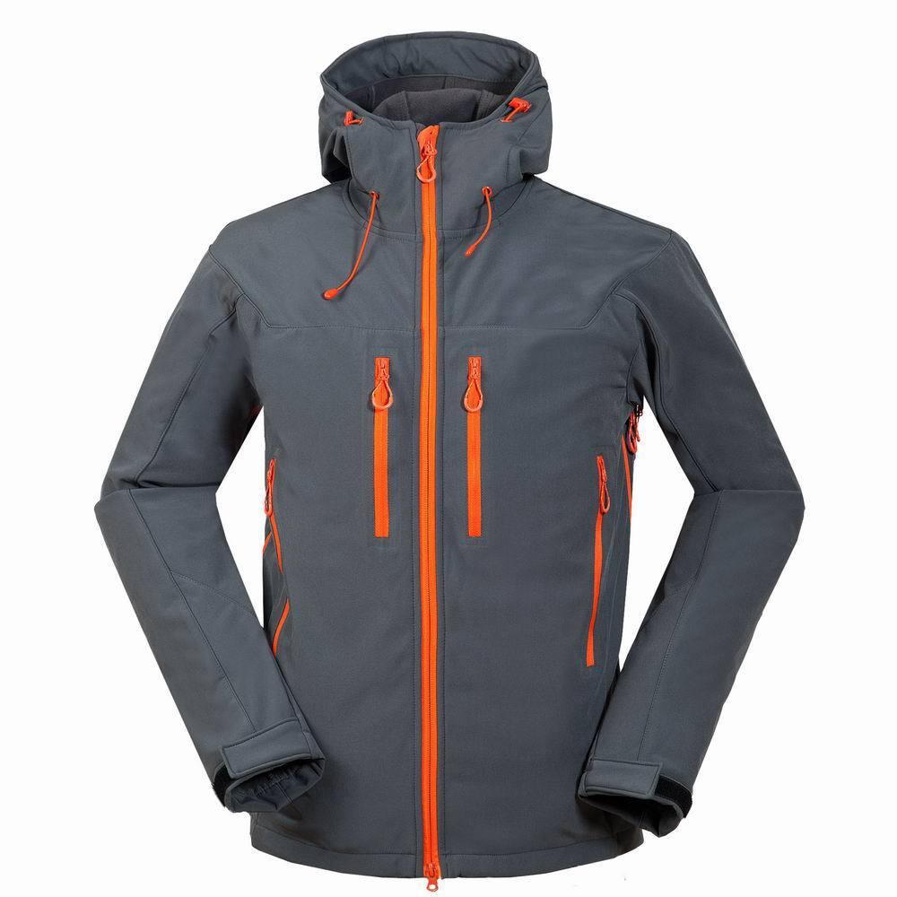 1652 new men outdoor mountaineering camping leisure sports complex soft shell jacket jacket wholesale price sales