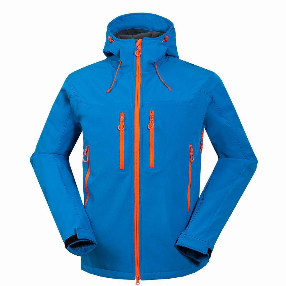 1652 new men outdoor mountaineering camping leisure sports complex soft shell jacket jacket wholesale price sales