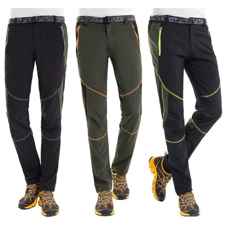 Outdoor Breathable Thin Sports Waterproof Slim Climbing Pants