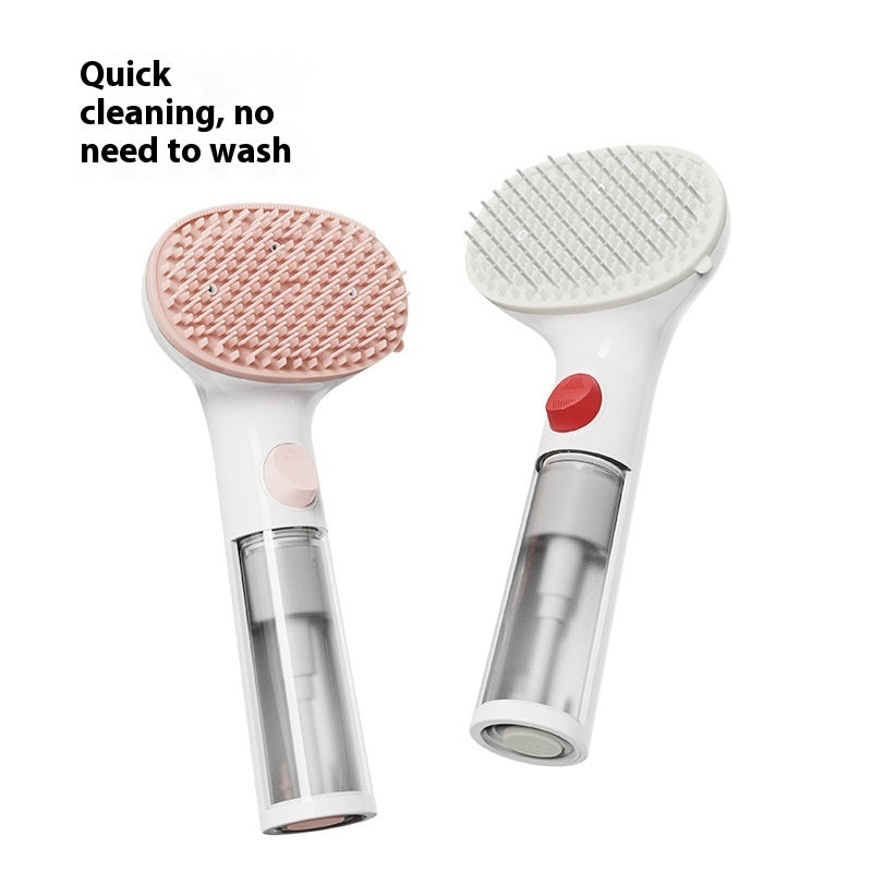 3 In 1 Pet Steam Brush Pet Cleaning Adjustable Comb Wash-free Comb Hair Removal Grooming Supplies Pets Accessories