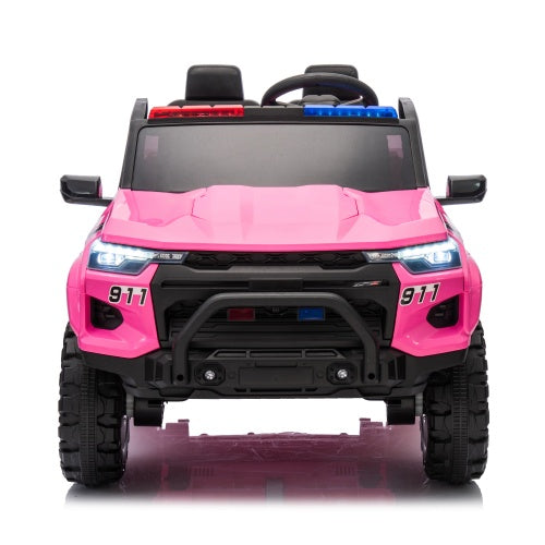 24V Two-seater Electric Pickup Truck For Kids, Kids Toys With Parent Remote Control, 4WD 800W Motor, Two Seat Belts,Suitable For Children Over 3 Years Old.